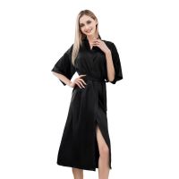 Satin Bathrobe For Women From China