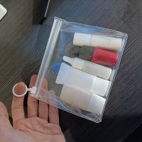 Custom Transparent Cosmetic Slide Zipper Bag