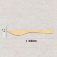 Disposable Biodegradable Bamboo Knife From China