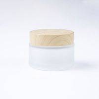 50g Frosted Glass Cream Jar From China