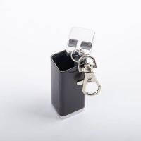 Cylinder Portable Pocket Ashtray With Keychain