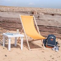 Adjustable Folding Wood Beach Sling Chair From China