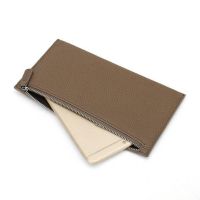 Thin PU Leather Long Zipper Wallet From China