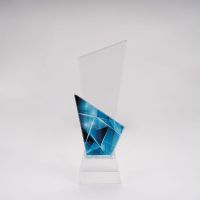 Crystal Invincible Award Trophy From China