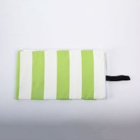 Double Sided Fleece Striped Microfiber Beach Towel From China