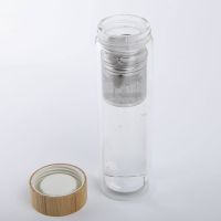 15 Oz. Glass Water Bottle With