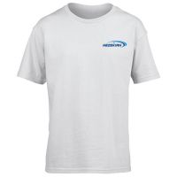 Youth White Short-Sleeved T-shirt From China