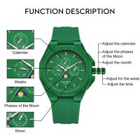 Men's Dress Watch, Quartz Analog Waterproof Leather Band Wrist Watches For Men, Easy Reader Big Face Stainless Steel Luxury Men Watch