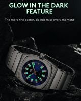 Automatic Watch For Men Analog Luminous Stainless Steel Men's Wrist Watches With Auto Date Calendar And Second Hand, 50m Waterproof Easy Reader Big Face Mens Luxury Watch