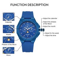 Men's Luxury Watch, Quartz Analog Waterproof Leather Band Wrist Watches For Men, Easy Reader Big Face Stainless Steel Luxury Men Watch