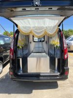   Funeral car, a specialized vehicle for transporting corpses, with a dedicated refrigerated cabinet inside