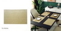  pvc waterproof and oil proof placemat for table decoration 