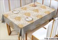Embossed Gold Fabric Tablecloth For Formal