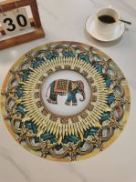 Elegant  Patterns 38cm Round Plastic Waterproof
