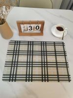 classic hotel dining 30*45 retangle  heat resistance placemats for dining table mat