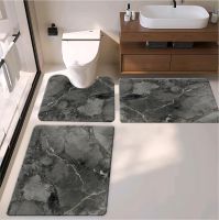 5mm/7mm/10mm/12mm/15mm  Bath Toiet Mat Pu Leather Wear Resistance Bathroom Floor Mat No Stains Quick Drying Rubber Non-slip Shower Mat 