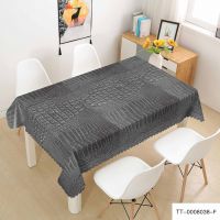 Alligator Skin Pattern  Heat-resistance Waterproof Pvc Tablecloth 