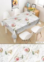  good quality rose flower patterns with bright new  non-woven waterproof and oil proof tablecloth 137*2M  From China