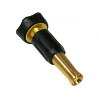 4 IN. BRASS HOSE NOZZLE W/RUBBER From China
