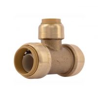 REDUCE TEE, PUSH TO CONNECT, 3/4 From China
