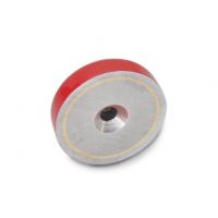 STEEL POT MAGNET, THRU HOLE From China