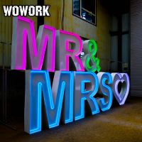 Wowork Marquee Letter Number Light For Wedding Party Decoration