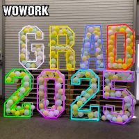 Wowork Collapsible Marquee Letter Light Balloon Letter For Wedding Party Decoration