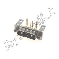 High Current D-SUB Connector, Machine Pin VGA interface, Machine Pin DR , 7W2 90 Â°DIP, male sockets