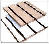 18mm 4*8FT T-Slot/Periodically Grooved Slat Wall Panel/Slatwall/Slot Board Laminate High Density Melamined MDF Panel Slotwall Board Slot MDF Used for Display From China