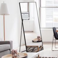 Irregular Shape Decorative Aluminum Framed Mirror Stainless Steel Framed Mirror Floor Frame Mirror From China