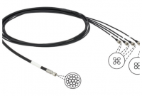 Optical Fiber Bundle Y-Shape 1X2 or Multiple, Inspection Optic Bundle with Probe