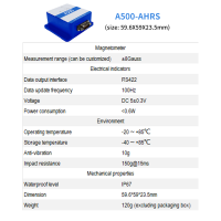 High-Precision MEMS AHRS with Integrated IMU for UAV and Robotics Applications