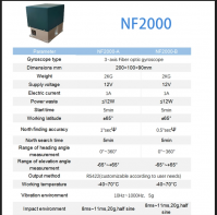 High-Precision North Seeking Gyro for Directional Drilling and Navigation