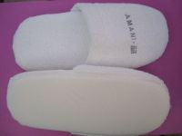 Hotel Slipper --Sponge with Point Plastic Cloth