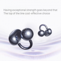 new Bluetooth earphones AI translation real-time simultaneous interpretation wireless ear clip bone conduction motion