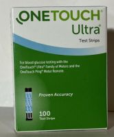 OneTouch Ultra Diabetic Test Strips 100 Count