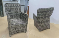 PE rattan chair, wicker chair, outdoor chair From China