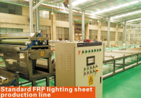 DNUO frp sheet making machine grp panel continuous molding machineproduction line From China