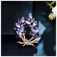 high-end rhinestone brooch