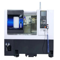 BTX4540 High Precise Slant Bed Gang Tools CNC Lathe with Optional Configurations of Servo Turret or Power turret with 90&Acirc;&deg; direct Yaxis