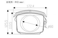 Diecasting cctv camera housing From China