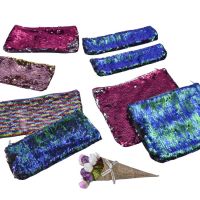 Popular Gift laser glitter PVC Sequins zipper Pencil Bag Pencil Pouch Pen Pencil Case Stationery Bag for kids &amp;amp; other storage bag From China
