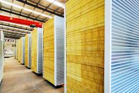 Machine-made rock wool color steel sandwich panel From China