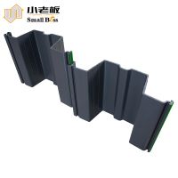 PVC Plastic Sheet Pile for river bank/seawall protection 