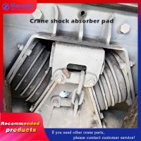 Zoomlion crane accessories, middle and rear axle suspension shock-absorbing chain, horizontal axis four-layer/five-layer shock-absorbing rubber pier, horizontal axis iron block From China