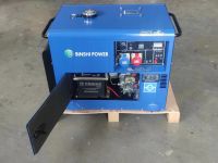 cheap daily use diesel generator 3KW 5KW 8KW air-cooling open frame or silent type