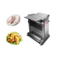 Meat Cutting Equipment High Efficiency Pork Skinning Machine For Easy Peeling