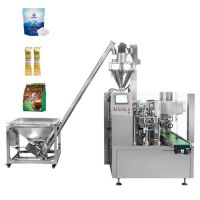 Automatic Zipper Pouch Powder Filling Sealing Machine From China