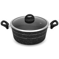 20cm Forged Aluminium Non-stick Casserole With Lid