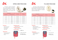 EPDM & PU lined fire hose From China